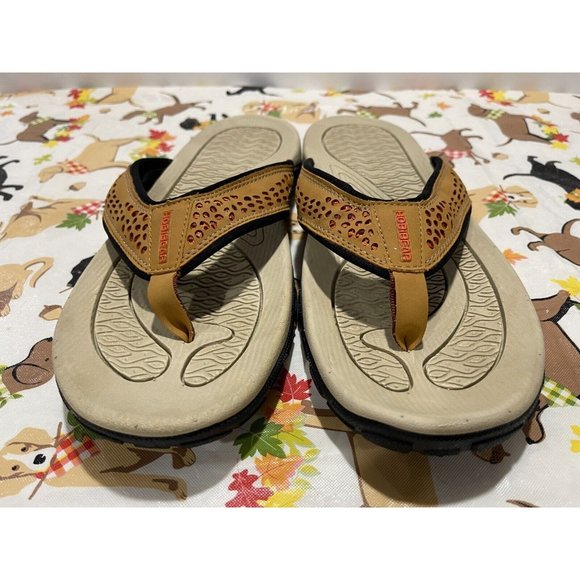 Hobibear Mens Size 45/11.5 US Gray/Orange Flip Flops Non-Slip Sole Sandals Hobibear | Shoes | Hobibear Mens Size 4515 Us Grayorange  main image 4
